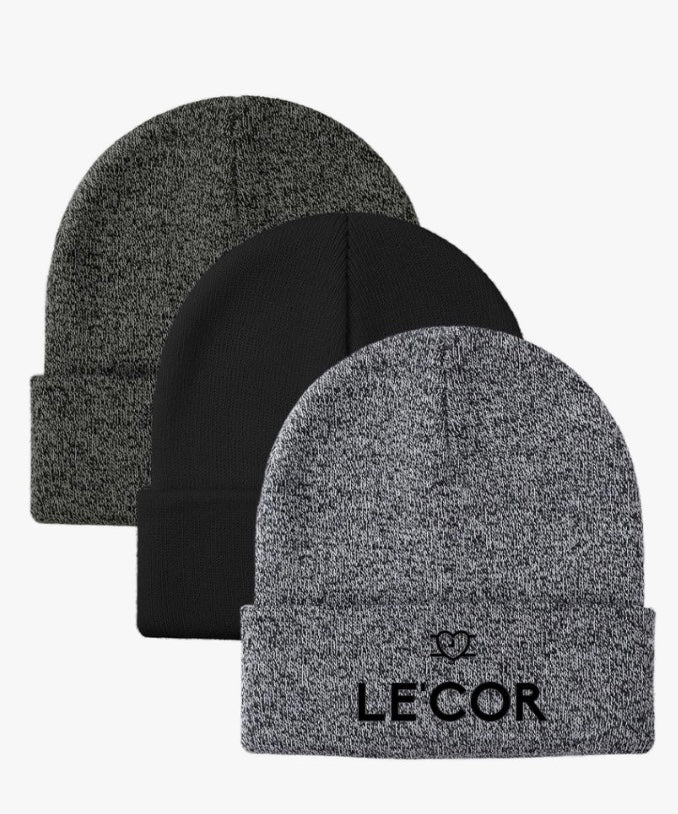 Le’cor Unisex Knit Beanie     $20