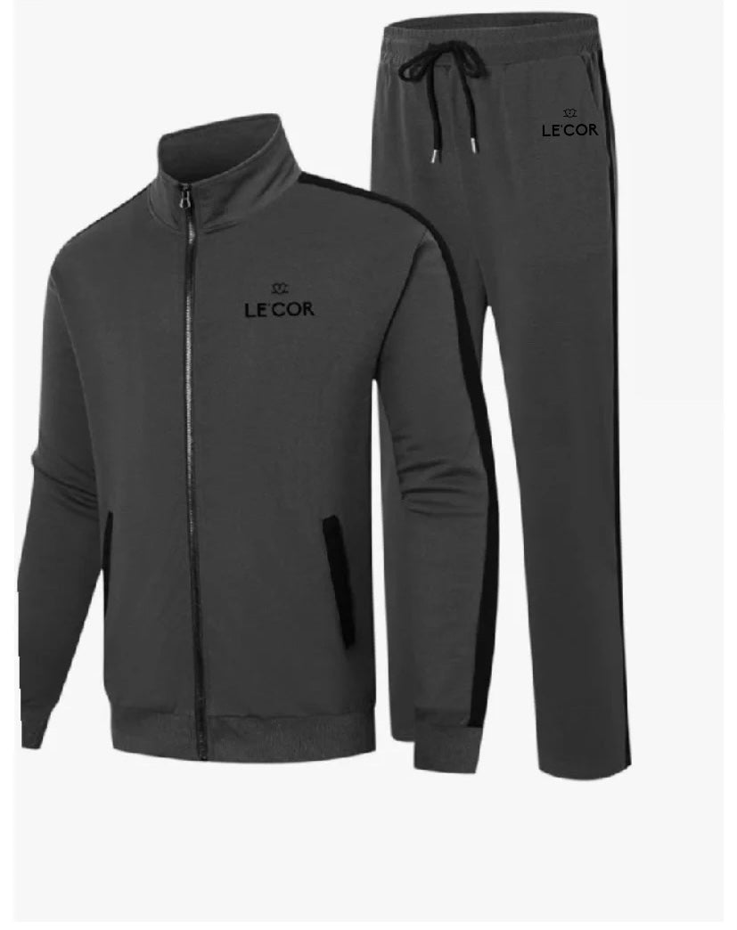 Le’Cor Signature Zip Tracksuit.  $90