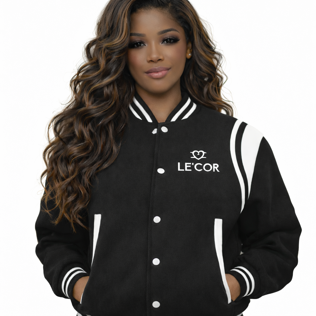 Varsity Bomber Jacket   $75