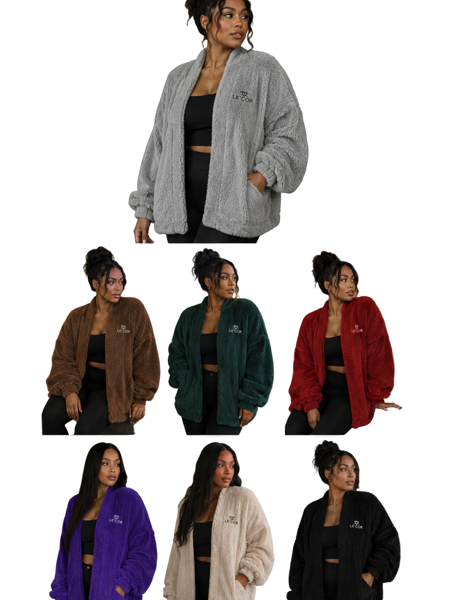 Le’cor Oversized Sweater   $75