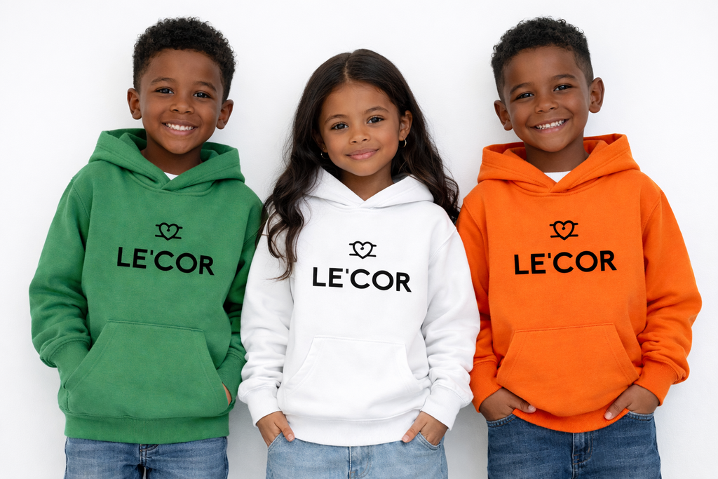 Kids Unisex Pullover Hoodie with Pocket    $35